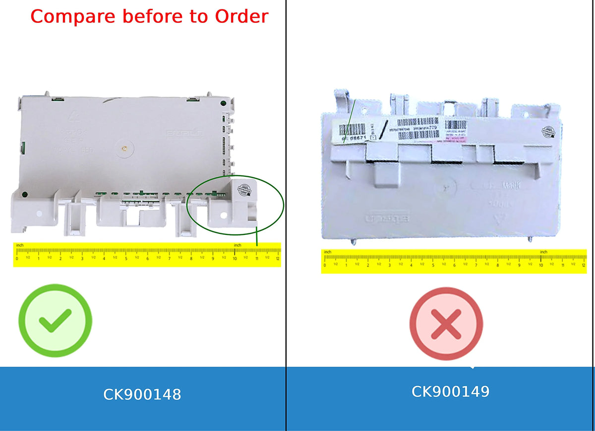 Washer Electronic Control Board 11" length I290