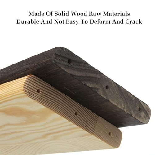 Wall-Mounted Billiard Cue Rack Holds 6 Cues Brown W226061