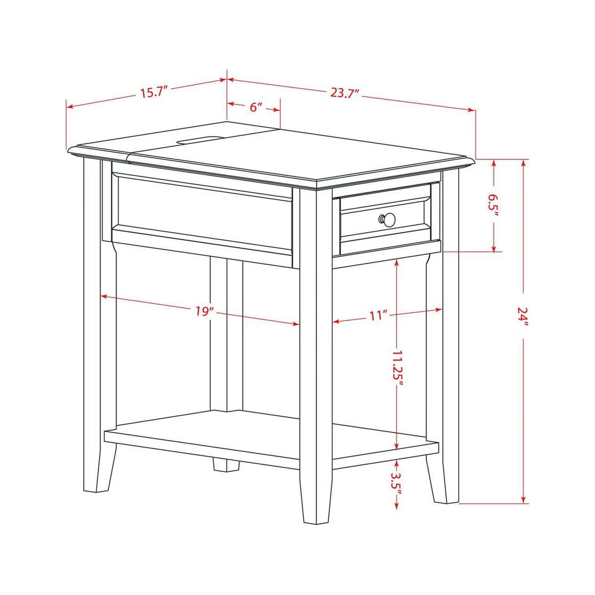 White 2 Pieces Wooden Full Bedroom Set D325