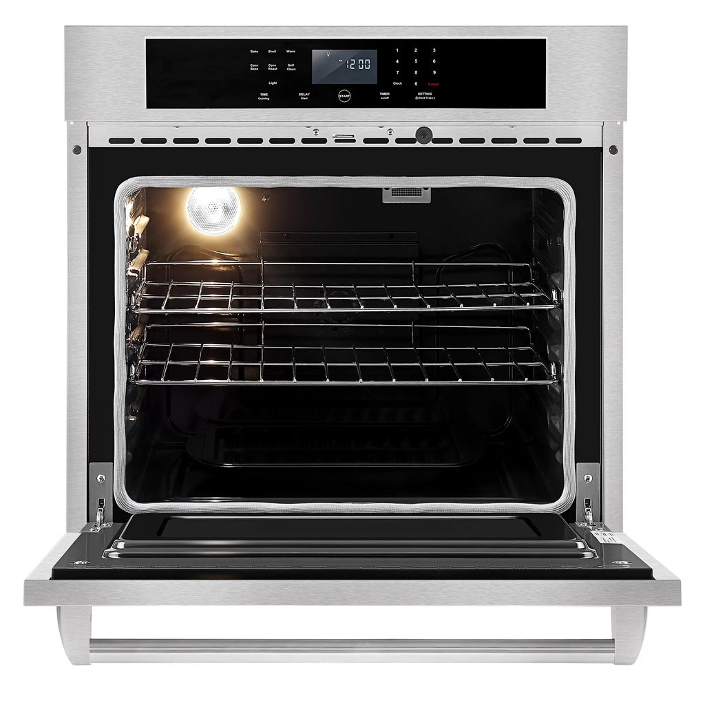 30-inch Electric Single Wall Oven Self-cleaning Convection Stainless Steel A8326