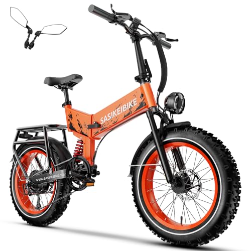 1500W Folding Electric Bike 52v 20AH 20" Fat Tire Z69350