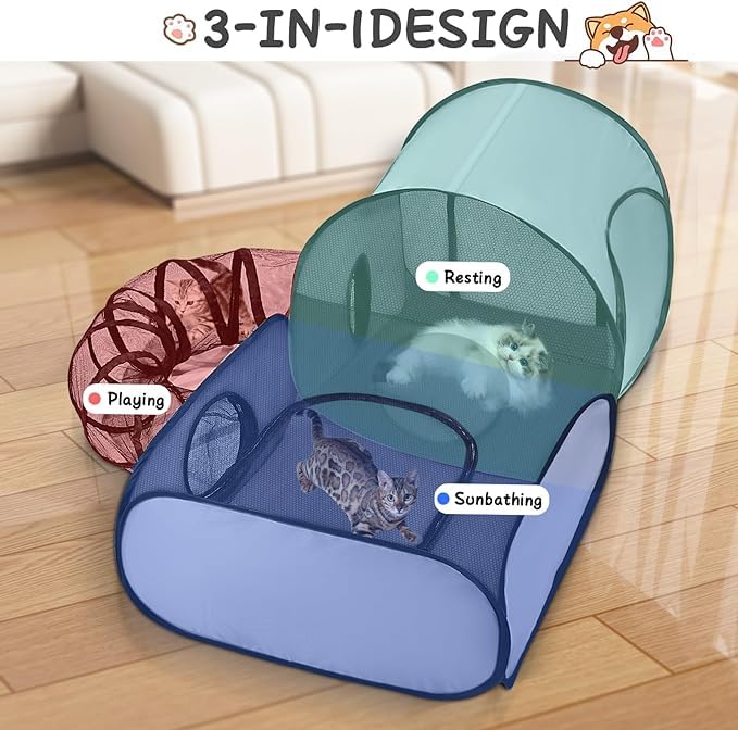 Portable Pet Playpen with Carry Bag H640