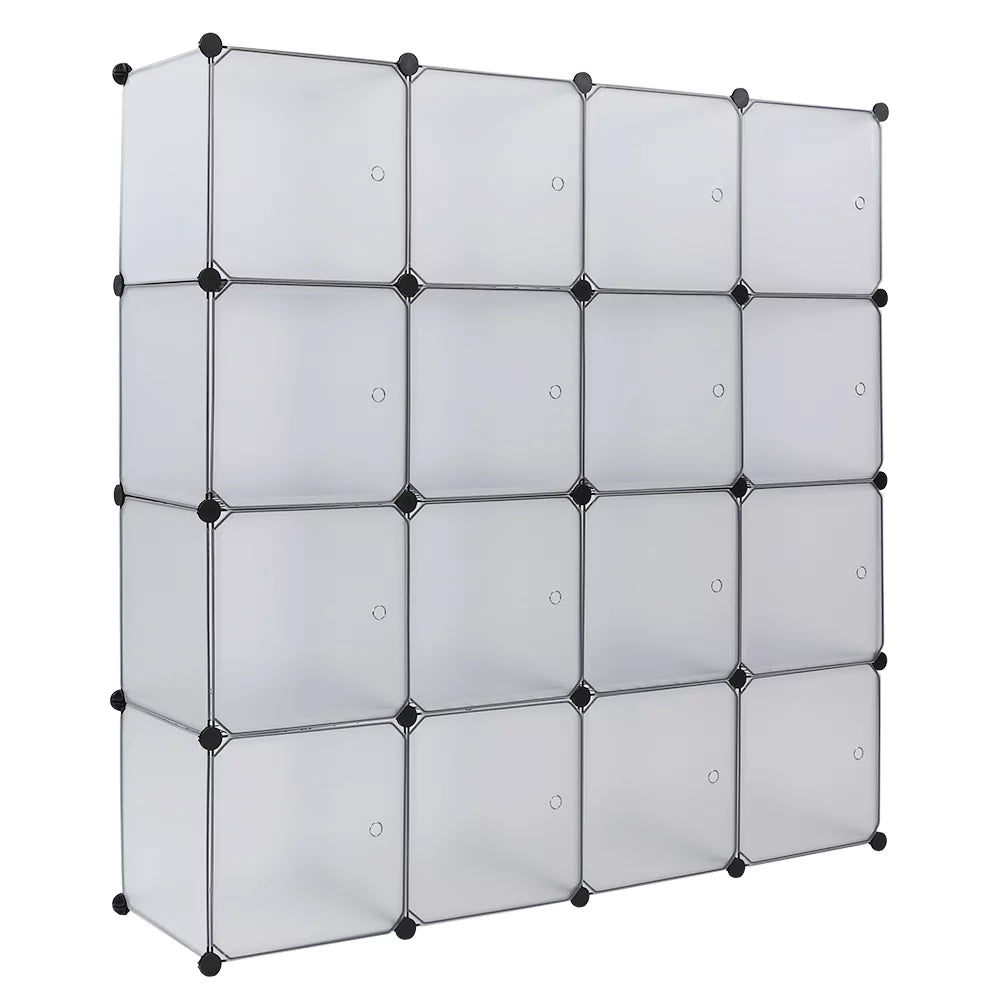16 Cube Wire Storage Organizer with Door Y243472
