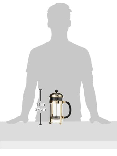34oz Borosilicate Glass French Press Coffee Maker S621211