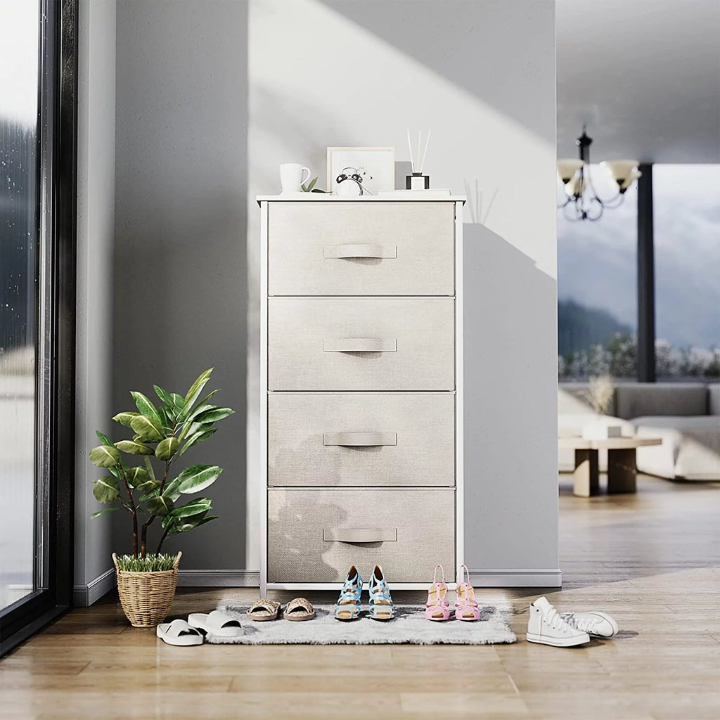 Fabric 4 Drawer Dresser A998346
