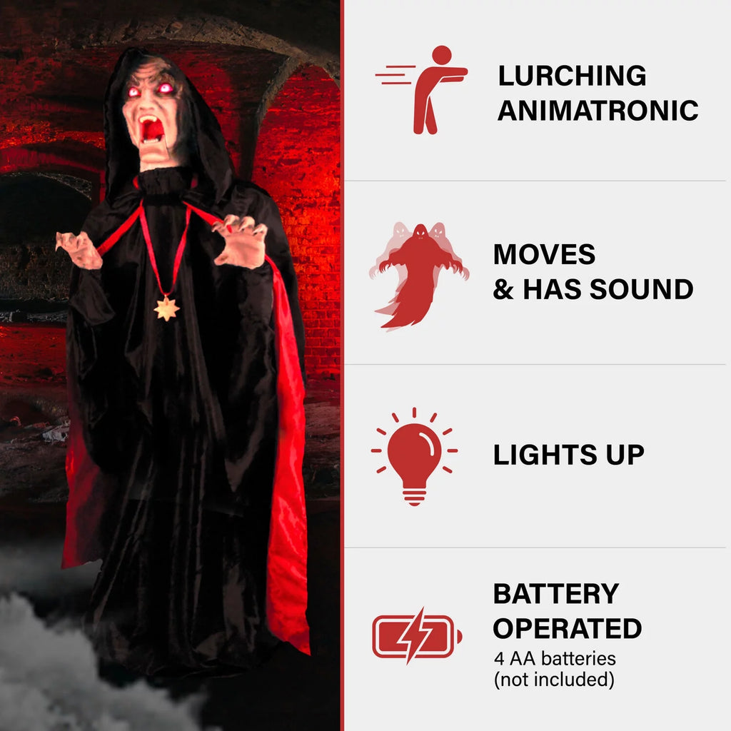 Vampire Animatronic with Lights and Sound T37439
