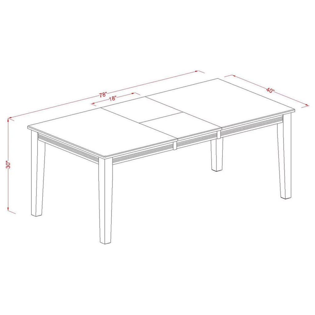 9 Piece Dining Room Table Set D2095