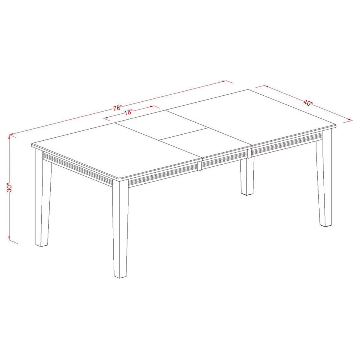 9 Piece Dining Room Table Set D2095