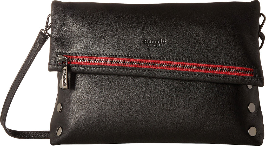 Large Leather Purse With Strap And Zipper L77583