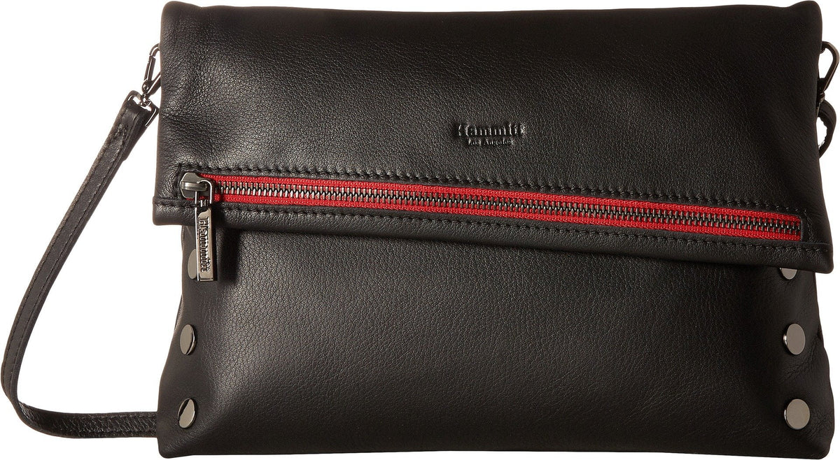 Large Leather Purse With Strap And Zipper L77583