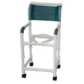 Adjustable Height Rolling Shower Commode Chair X8264