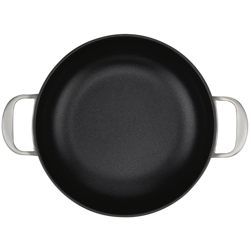 Hard-Anodized Nonstick Dutch Oven with Lid, 5 Quart, Dark Gray W494258