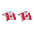 Canadian Flag Cufflinks J8856