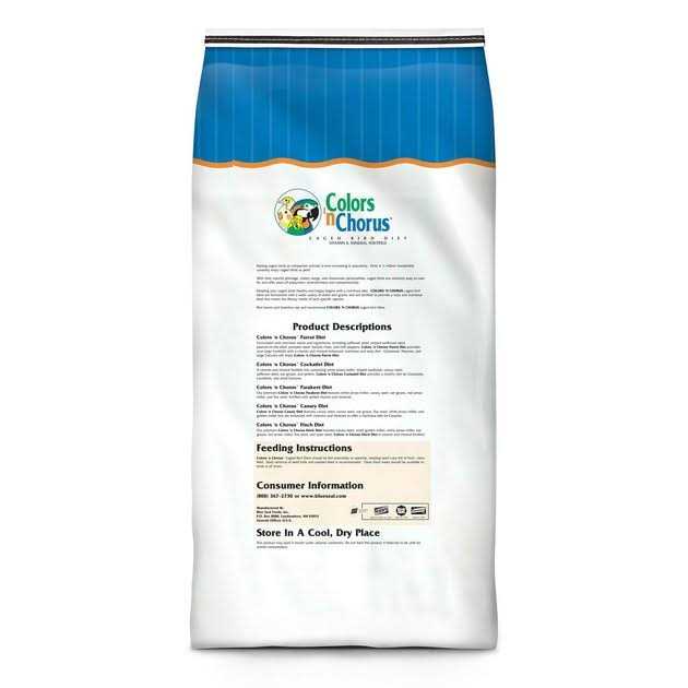 Blue Seal Colors 'n Chorus Diet Bird Food X2761