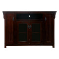Tall TV Stand with 2 Glass Panel I23788
