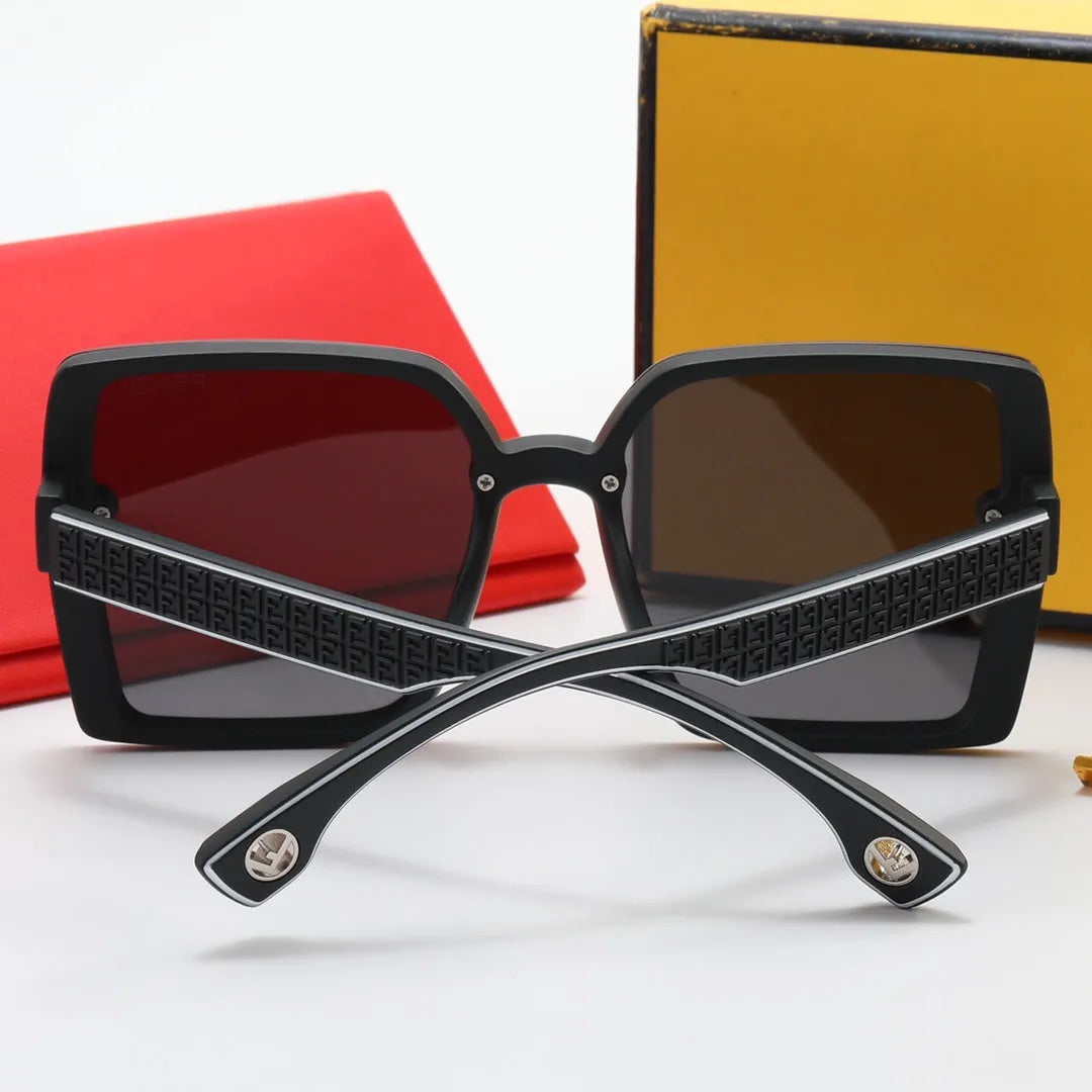 Fashion Double F Frame Polarized Sunglasses N4420