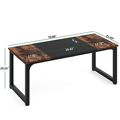 63 Inch White Computer Office Desk K3271