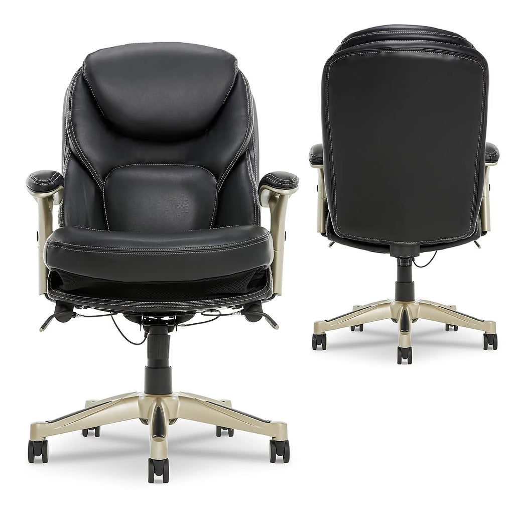 Black Leather Executive Chair P1716