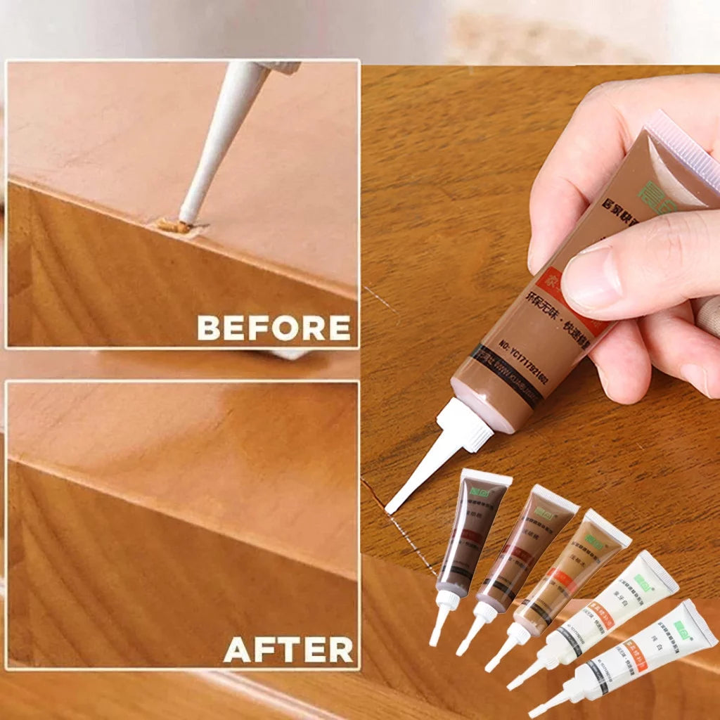 Solid Wood Furniture Refinishing Paint Floor Color Paste 5 Colors U430588