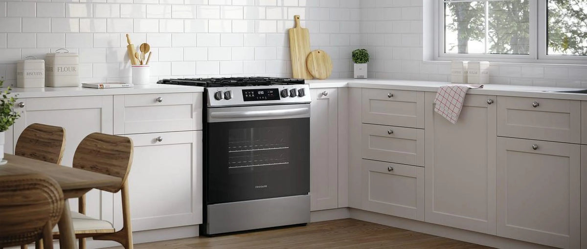 30" Free Standing Gas Range White D632