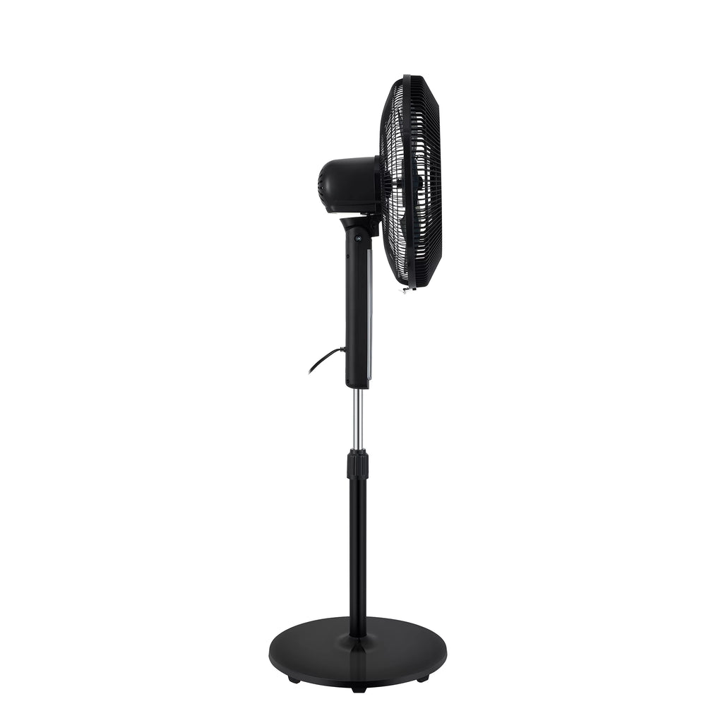 16-inch Smart Pedestal DC Fan with Wi-Fi, Black N5685