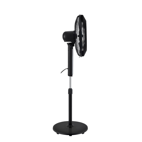 16-inch Smart Pedestal DC Fan with Wi-Fi, Black N5685