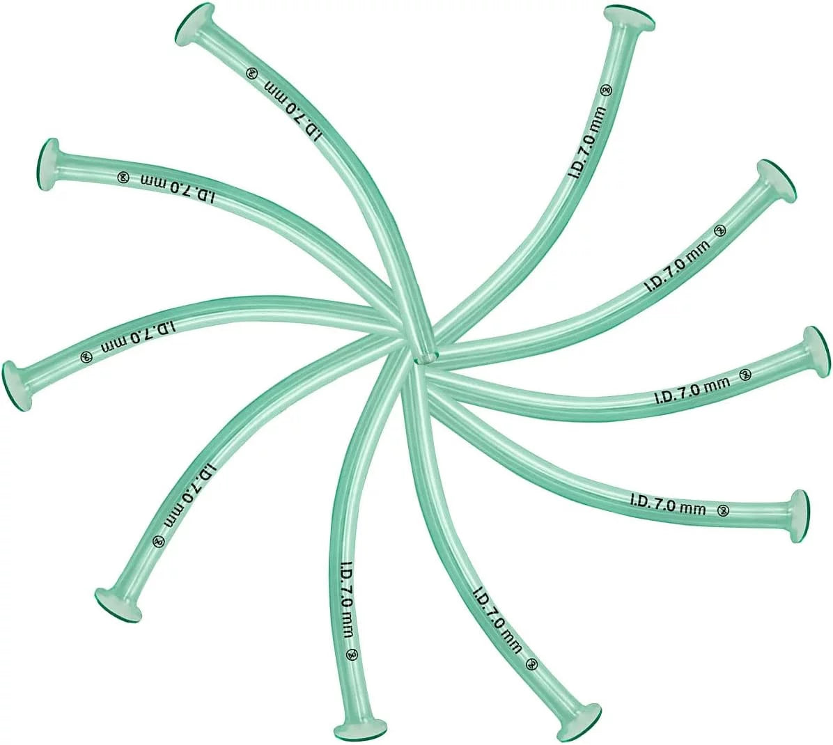 Naso Airway Tube with Lubricating Jelly, Box of 10 (28 FR) Y320430
