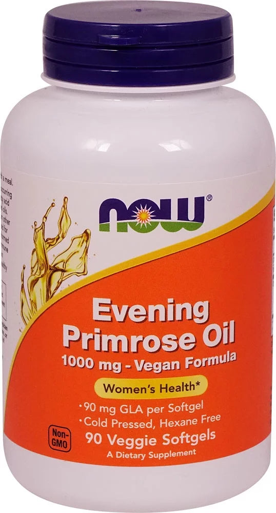Evening Primrose Oil 1000 Mg 90 Veggie Softgels T1271