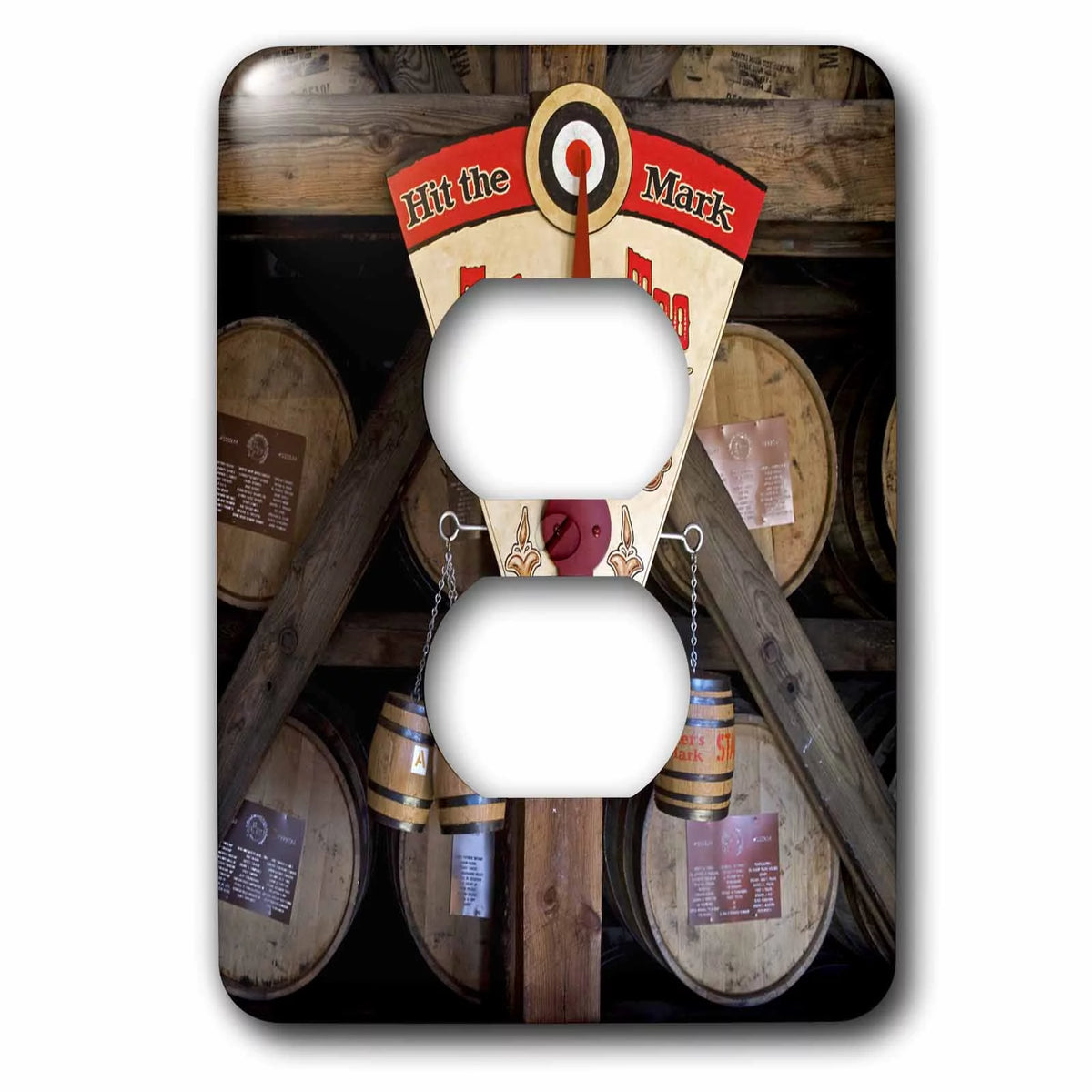 Wood Distillery 2 Plug Outlet Cover Z4818
