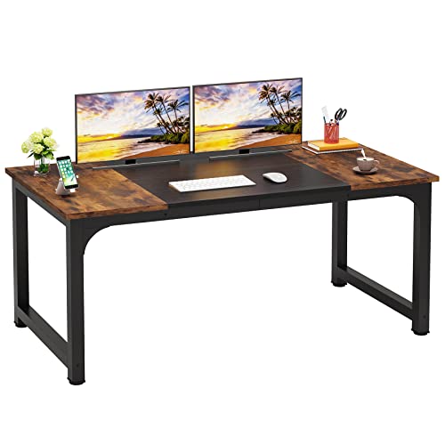 63 Inch White Computer Office Desk K3271